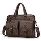Men's Classy Large Capacity Zipper Soft Men's Handbags
