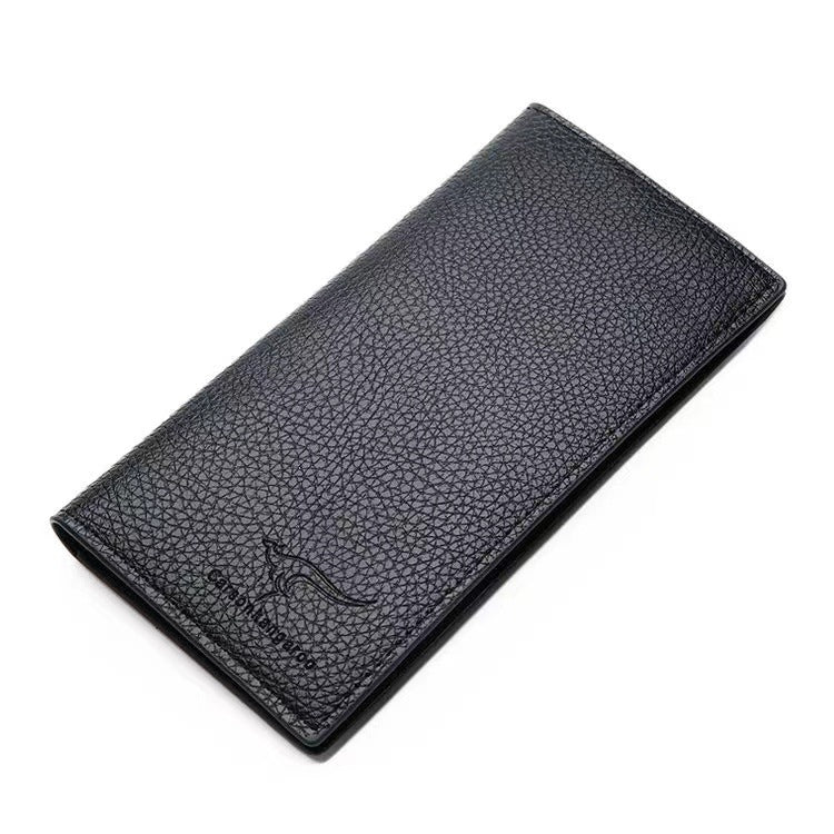Men's Horizontal Business Large Capacity Fashion Leather Men's Briefcases
