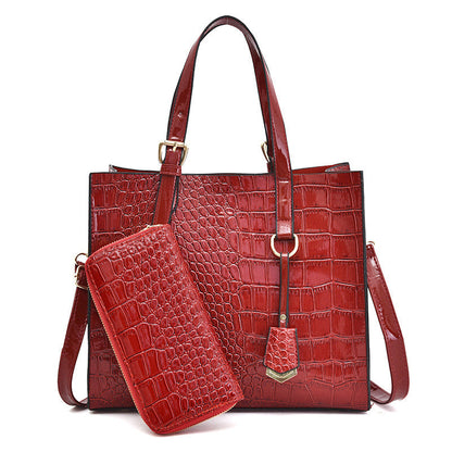 Women's Mother Design Portable Korean Style Trendy Crossbody Bags
