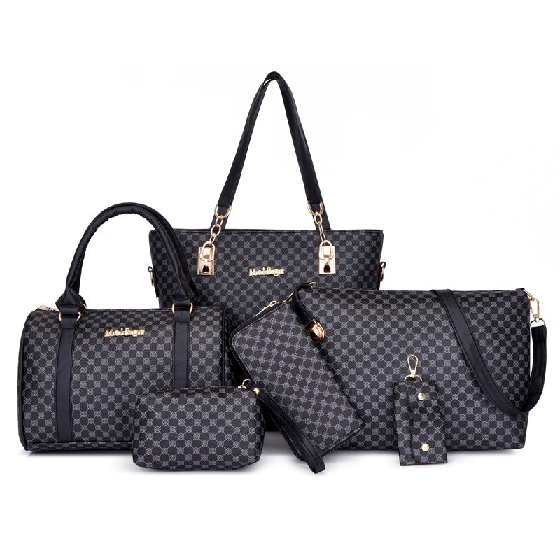Women's Large Capacity Match Sets Popular Printing Shoulder Bags