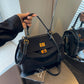 Women's Large Capacity Fashion Retro Frosted Portable Shoulder Bags