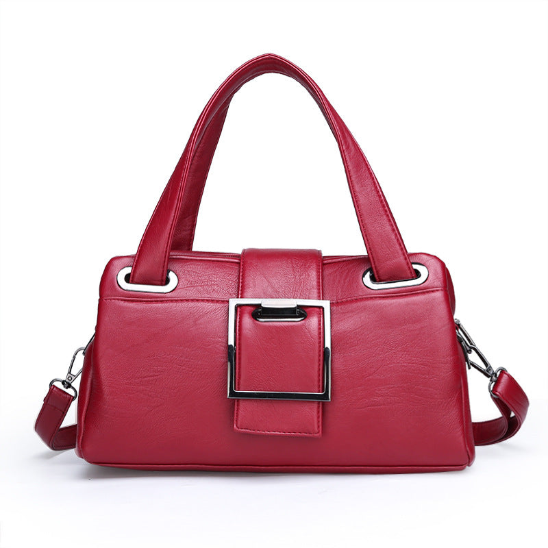 Women's Large Capacity Korean Fashion Simple Commuter Bags
