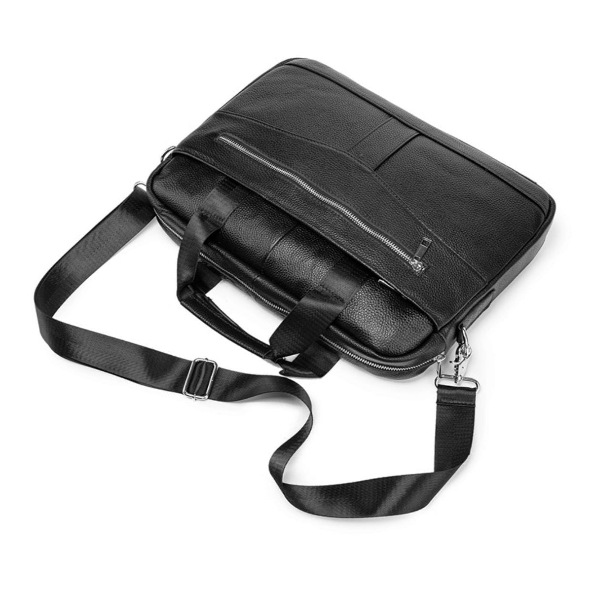 Men's Genuine Leather Business Conference Office Large Laptop Bags