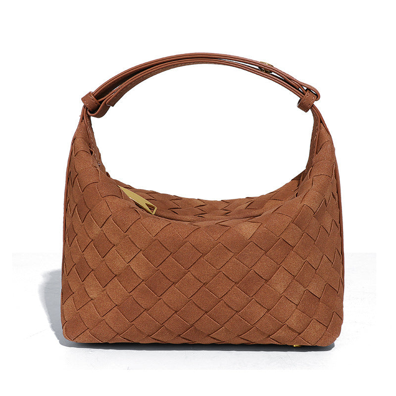 Women's Lunch Box Niche Design Frosted Material Handbags
