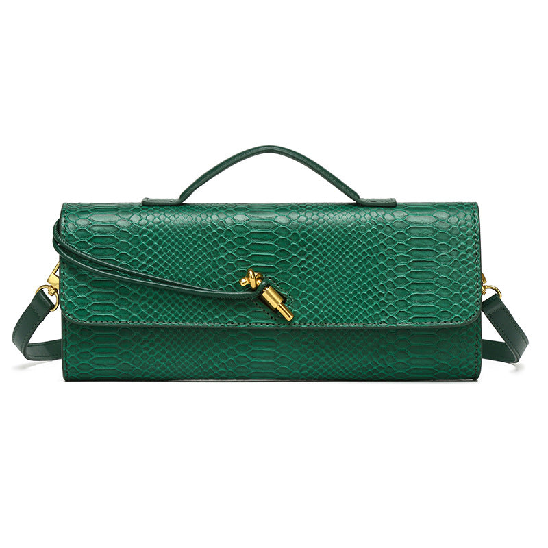 One Temperament Baguette Trendy Fashion Long Shoulder Bags