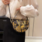 Simple Korean Style Saddle Lady's Advanced Shoulder Bags
