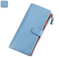 Women's Elegant Long First Layer Cowhide Ladies Wallets