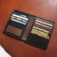 Men's Retro Genuine Leather Driving License Card Holder