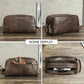 Men's Black Angel First Layer Cowhide With Password Clutch Men's Handbags