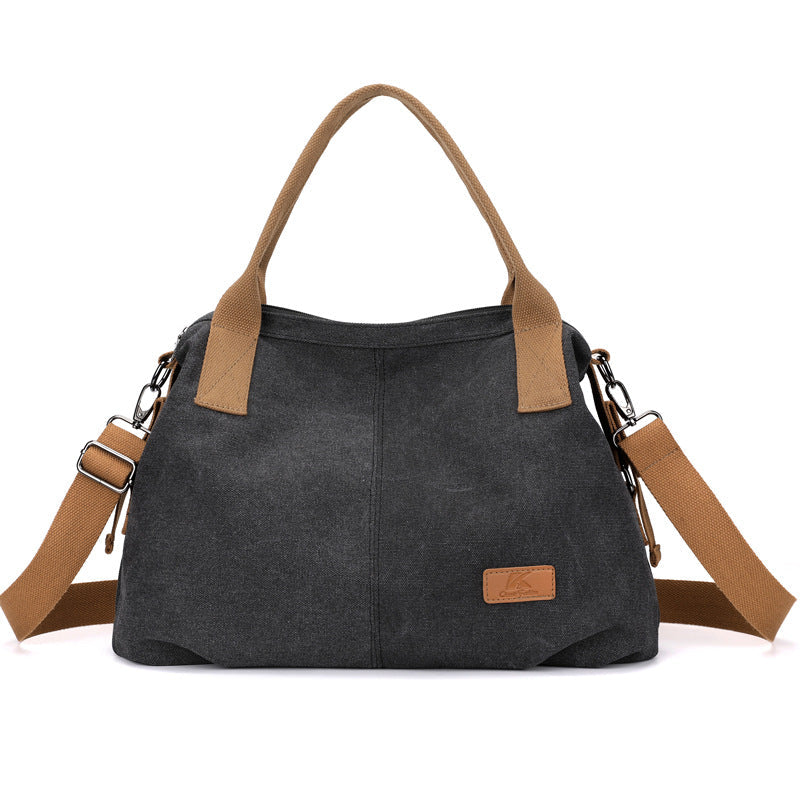 Women's Fashionable Simple Korean Style Large Capacity Shoulder Bags