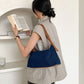 Women's Style Stitching Denim High Sense Niche Shoulder Bags