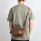Men's Fashion Leather Leisure Korean Style Retro Men's Messenger Bags