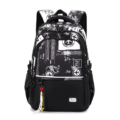 Men's Boy's Simple Burden Reduction Large Capacity Backpacks