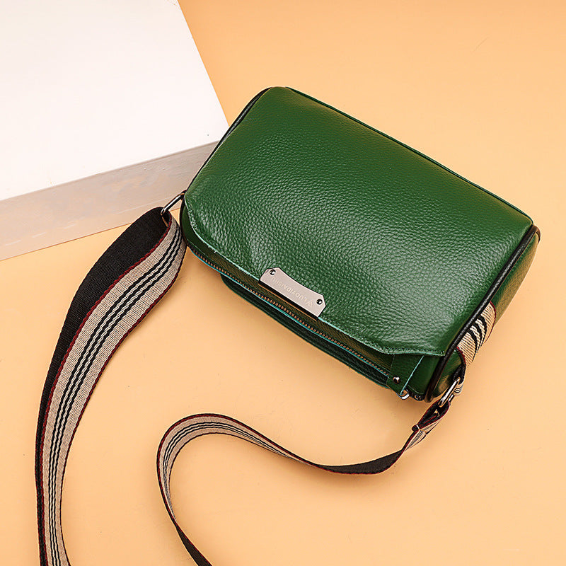 Women's Leather Fashion Large Capacity Female Soft Shoulder Bags