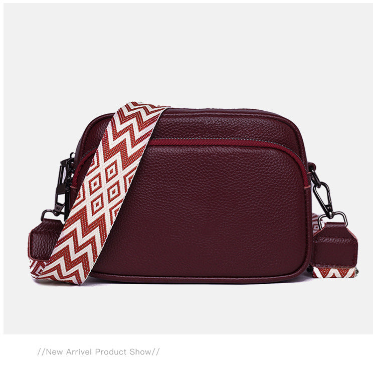 Women's First Layer Cowhide Fashion Genuine Leather Crossbody Bags