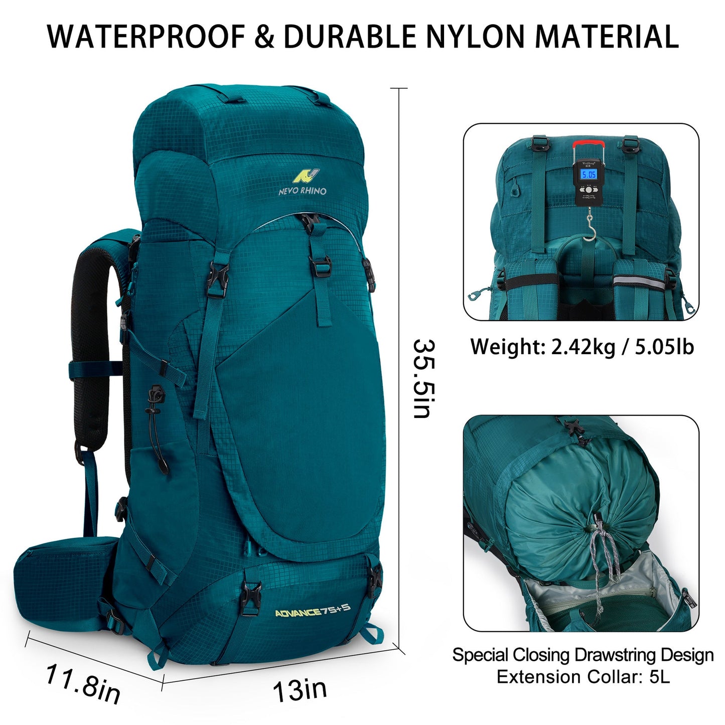 Women's & Men's & Large Capacity Waterproof Hiking On Backpacks