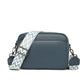 Women's & Men's Black Trendy Autumn Cowhide Solid Color Crossbody Bags