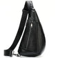 Men's Leather First Layer Trendy Large Capacity Men's Chest Bags