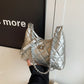 Women's Design Fashion Diamond Style Chain Commuter Armpit Bags