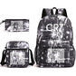Pencil Three-piece Canvas Large Capacity Leisure Shoulder Bags