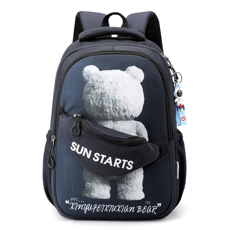 Children's Grade Large Capacity Spine Protection Lightweight Elementary School Students' Schoolbags