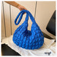 Women's Korean Style Cloud Fashion Large Capacity Small Square Bags