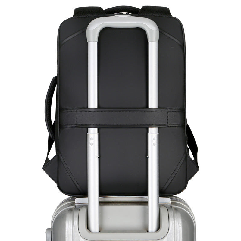 Men's Computer Expansion Waterproof Large Capacity Business Backpacks