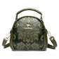 Women's Niche High Sense Round Embossed Mom Handbags