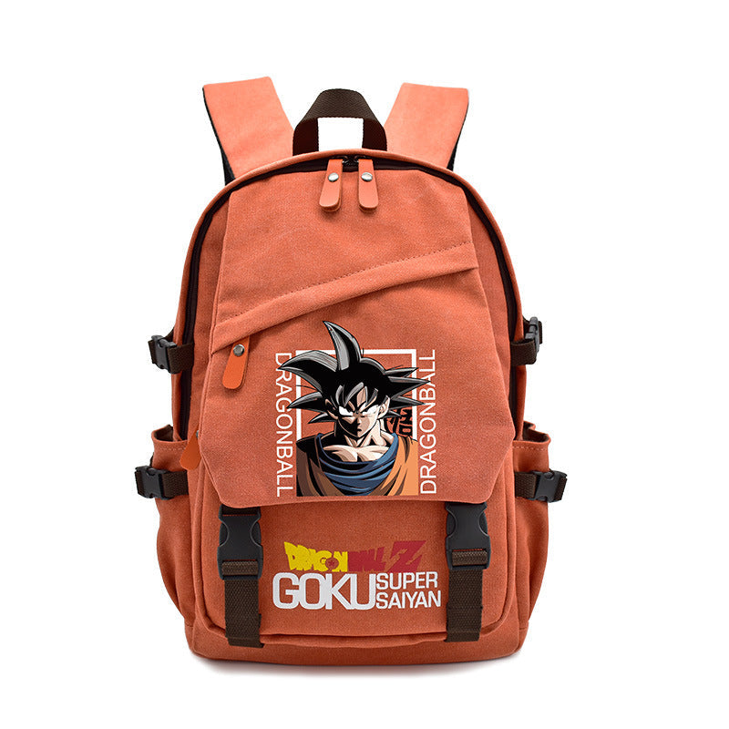 Men's Piece Cartoon Dragon Ball Totoro Joint Middle School Students' Schoolbags