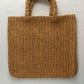 Straw Woven Letter Embroidery Hollow Beach Handbags