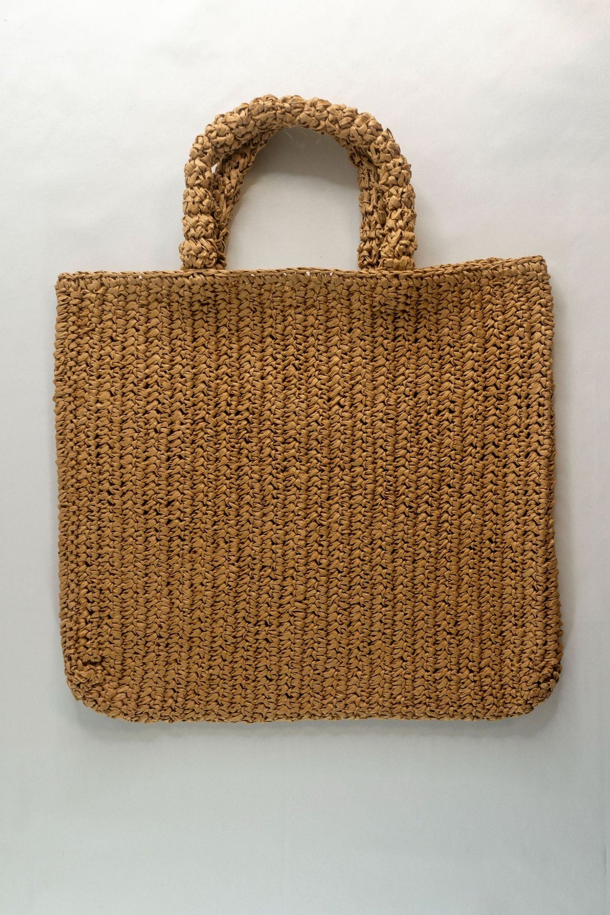 Straw Woven Letter Embroidery Hollow Beach Handbags