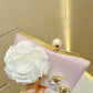 Delicate Pearl Flower Dinner Niche Clutch Evening Bags