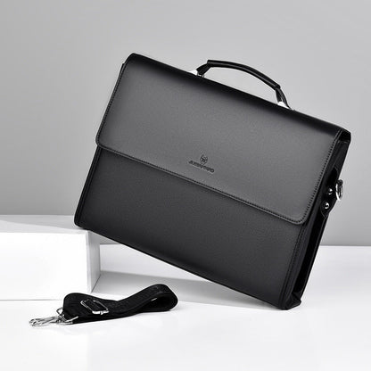 Graceful Elegant Business Office Large Capacity Men's Briefcases