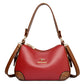 Women's Genuine Leather Mom Large Capacity Contrast Bags