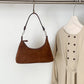 Women's Suede Autumn Niche Style Underarm Minimalist Shoulder Bags