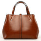 Women's Creative Slouchy Retro Portable Leather Handbags