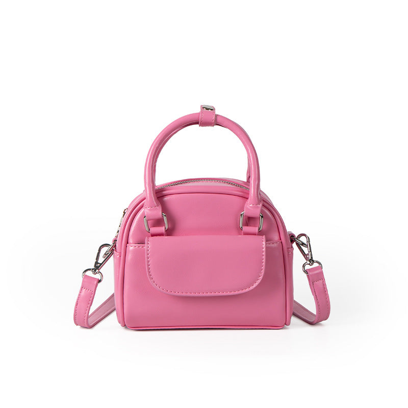Women's Advanced Texture Mini Retro Easy Matching Hand Shoulder Bags