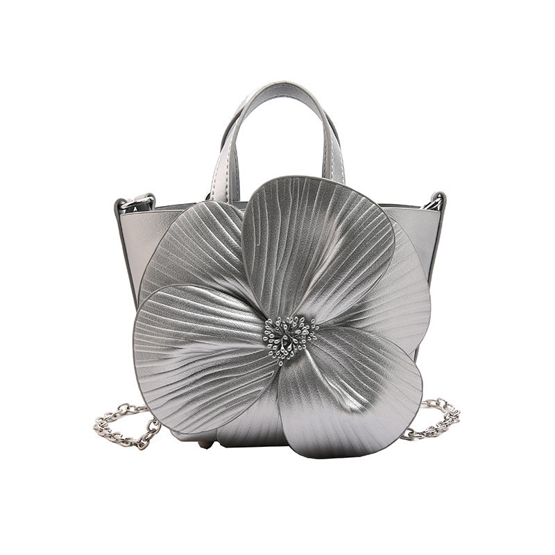 Women's Exquisite Dinner Creative Flower High-grade Chain Crossbody Bags