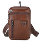 Men's Unique First Layer Cowhide Waterproof Men's Waist Packs