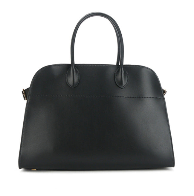 First Layer Cowhide Genuine Leather Large Handbags
