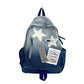 Gradient Denim Early High College Vintage Backpacks