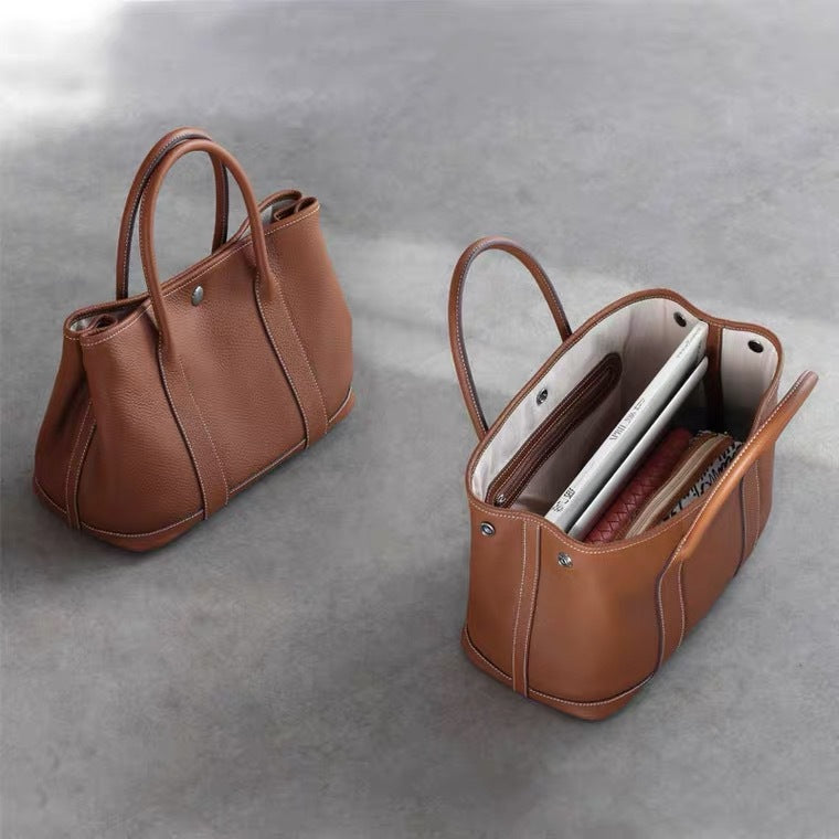 Women's Genuine Leather Large Capacity Commuter Handbags