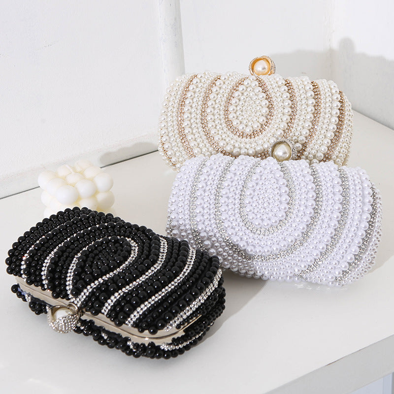 Women's Dinner Handmade Beaded Banquet Dress Garment Evening Bags