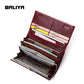 Women's Russian Leather High-grade Clutch Long Large Bags