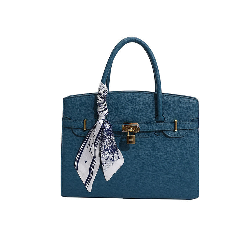 Women's Kelly Large Capacity Silk Scarf Popular Tote Bags