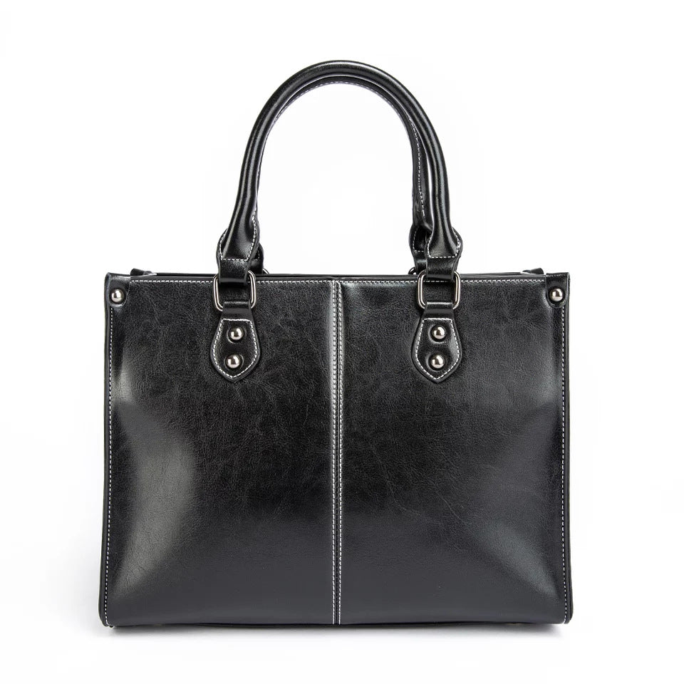 Women's Genuine Leather Fashion Trendy All Match Shoulder Bags