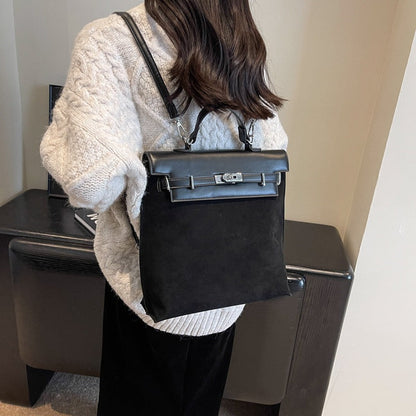 Women's Portable Commuter Fashionable Niche Large Capacity Shoulder Bags