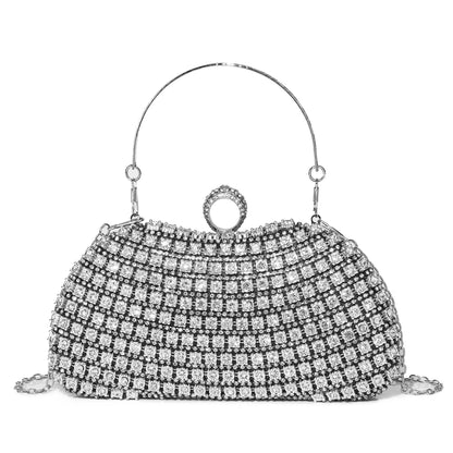 Rhinestone Banquet Diamond Chain Stitching Dress Evening Bags