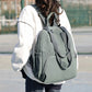 Women's Fashion Dry Wet Separation Waterproof Round Backpacks