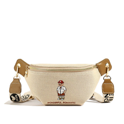 Western Style Female Commute Leisure Versatile Waist Packs